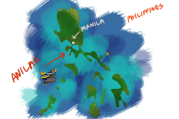 anilao-diving-map
